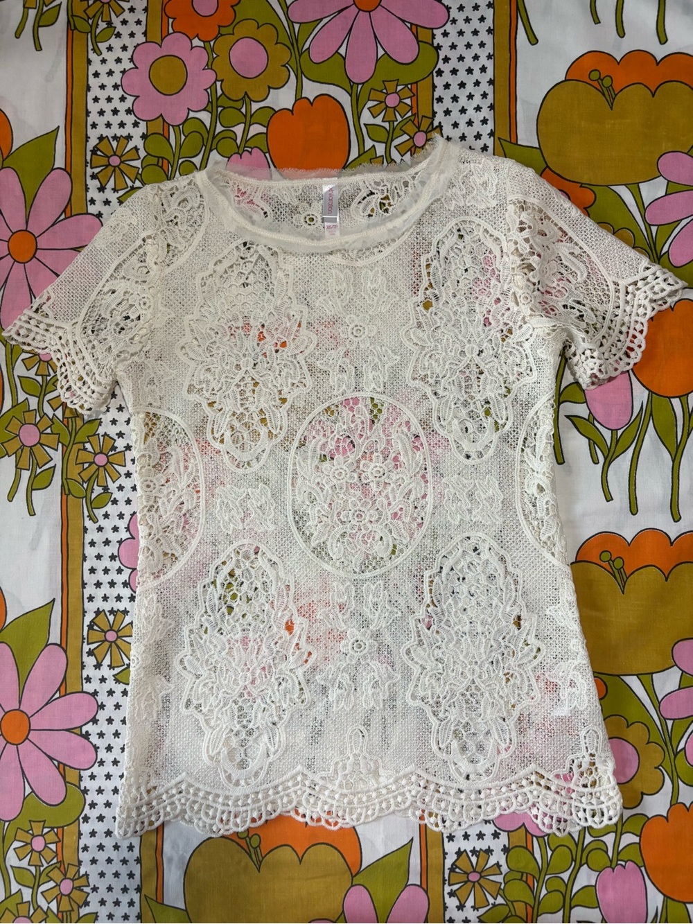 Boho Crochet Lace Blouse